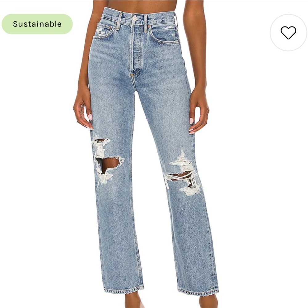 AGOLDE - 90s Crop Loose Fit Jeans